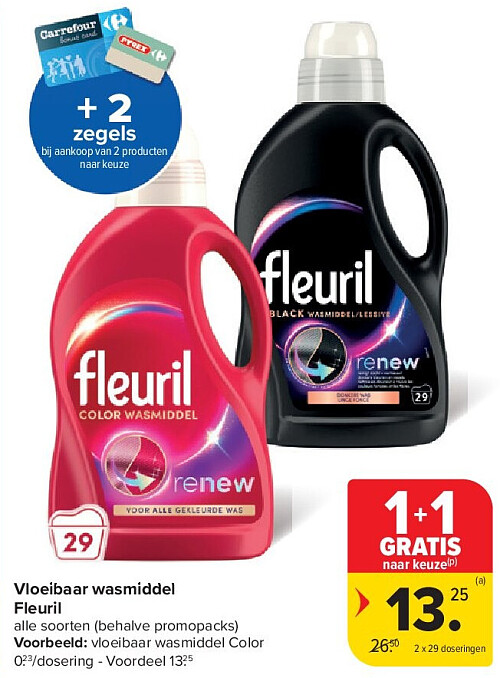 Vloeibaar wasmiddel Fleuril