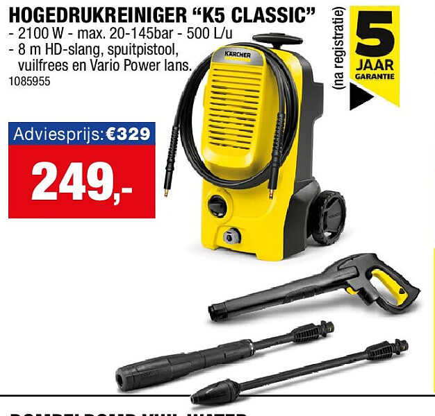 HOGEDRUKREINIGER “K5 CLASSIC”