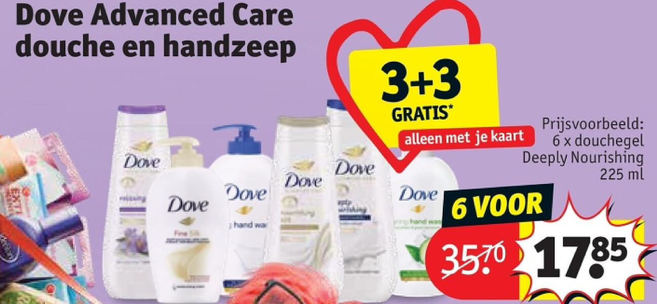Dove Advanced Care douche en handzeep