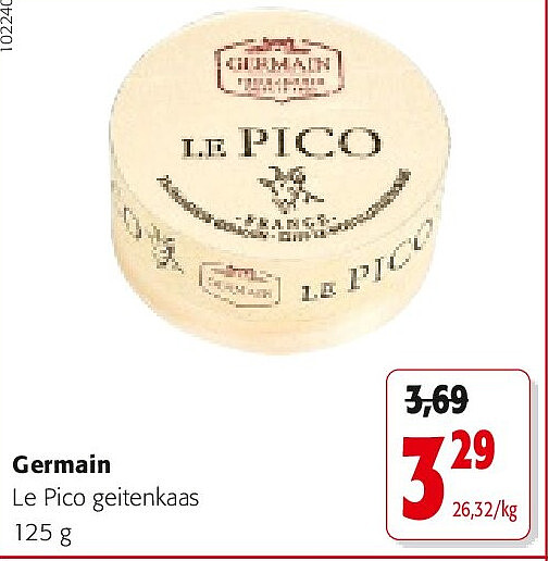 Germain Le Pico geitenkaas 125 g