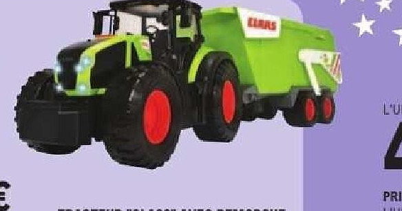 Tracteur "Class" avec remorque Kiways