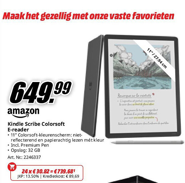 Kindle Scribe Colorsoft E-reader