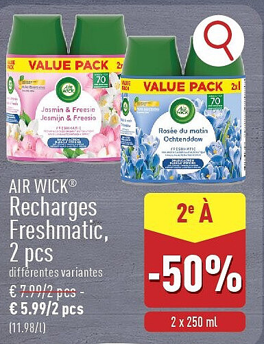 Recharges Freshmatic, 2pcs