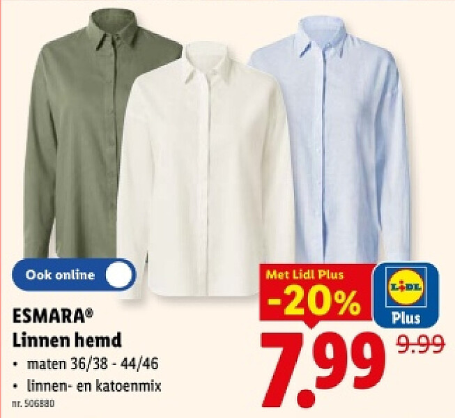 Linnen hemd
