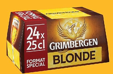 Bière blonde Grimbergen