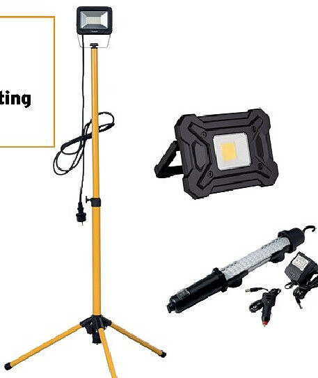 Prolight LED bouwlamp op statief
