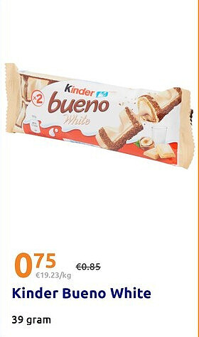 Kinder Bueno White