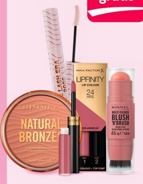 Max Factor en Rimmel make-up