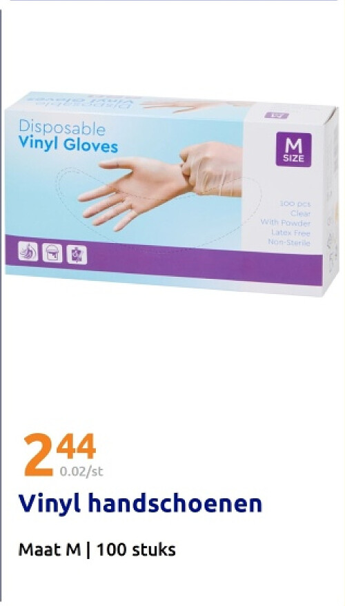 Vinyl handschoenen