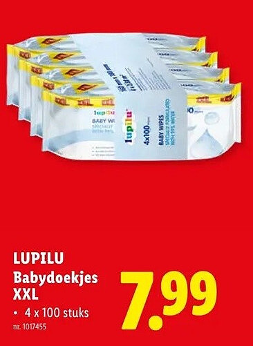 Babydoekjes XXL