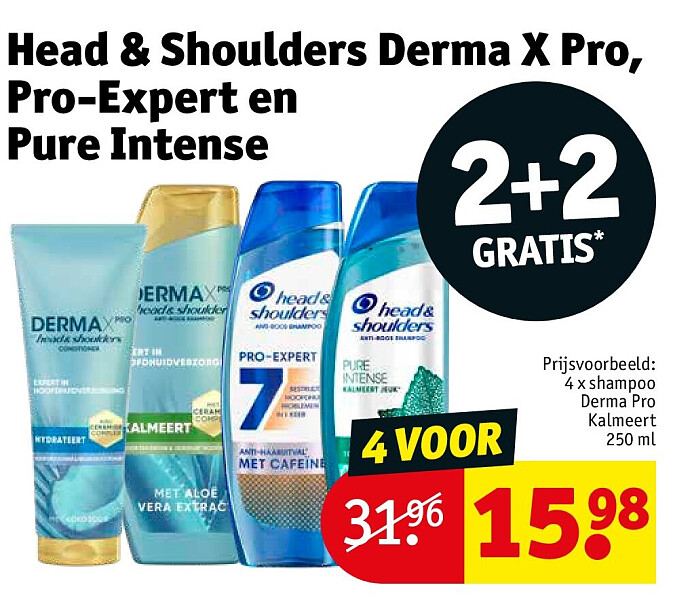 Head & Shoulders Derma X Pro, Pro-Expert en Pure Intense
