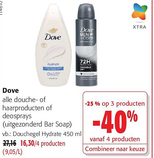 Dove Douchegel Hydrate 450 ml