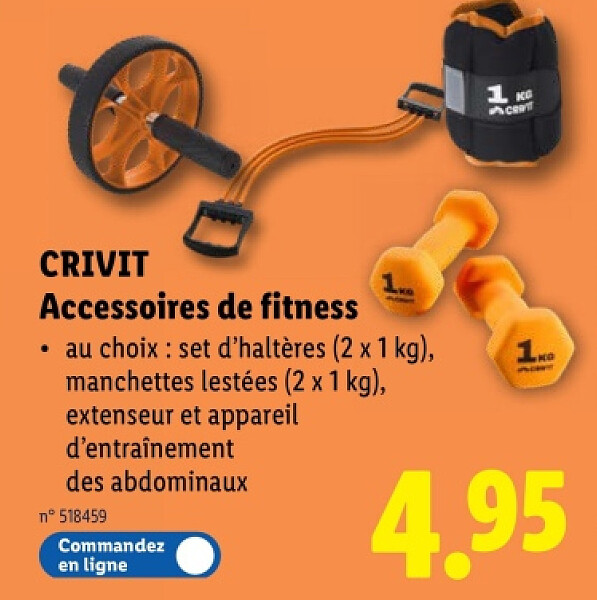 Accessoires de fitness