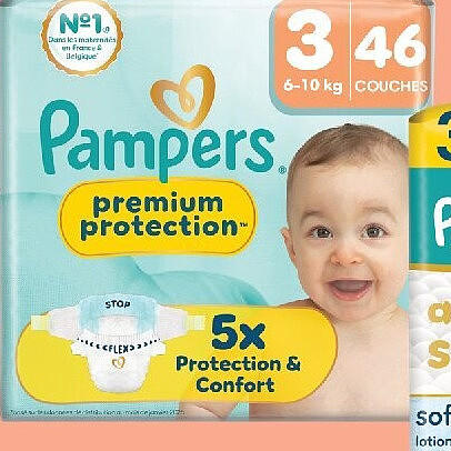 Pampers Premium Protection couches 6-10 kg