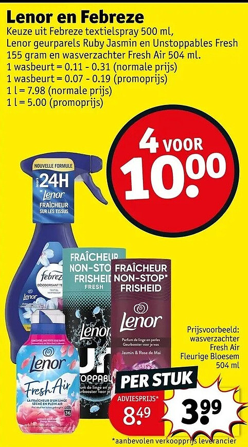 Lenor en Febreze