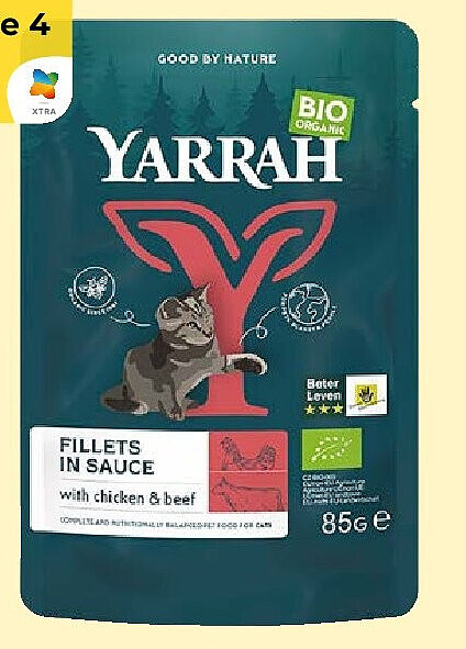 Yarrah pâtée pour chats
