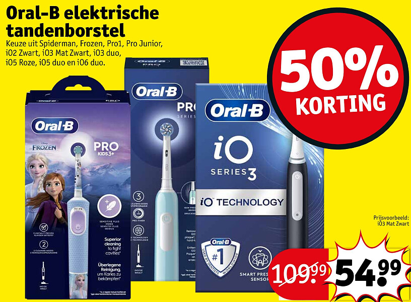 Oral-B elektrische tandenborstel