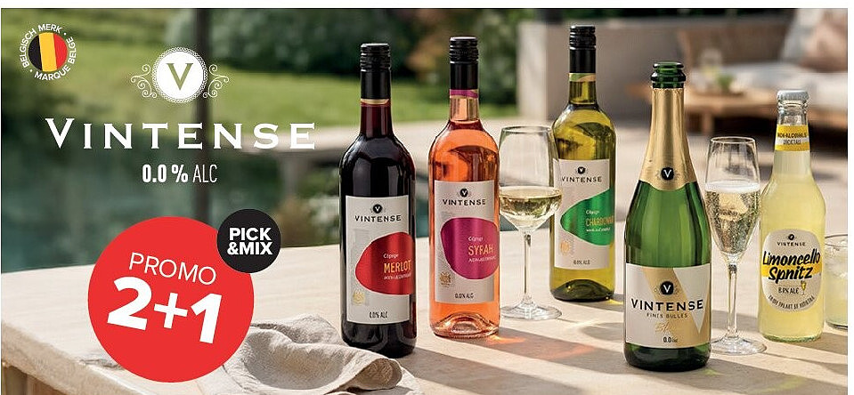 Vintense 0.0% alc wijn