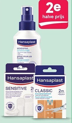 Hansaplast Classic pleister 2 m x 6 cm