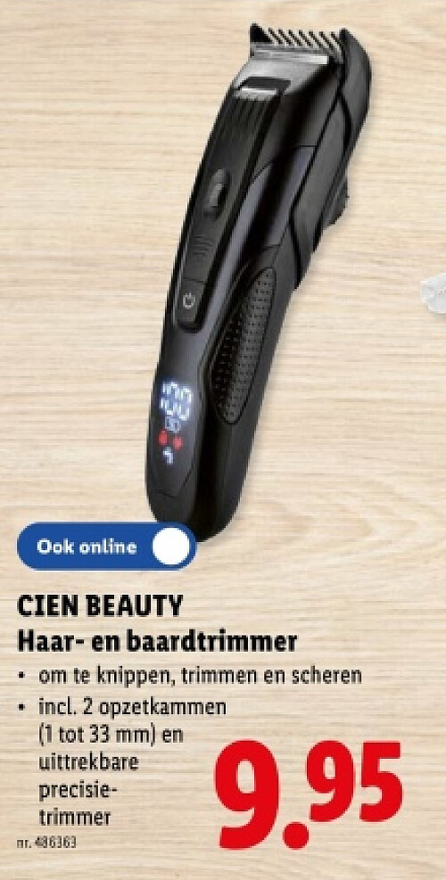Haar-en baardtrimmer