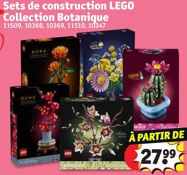 Sets de construction LEGO Collection Botanique