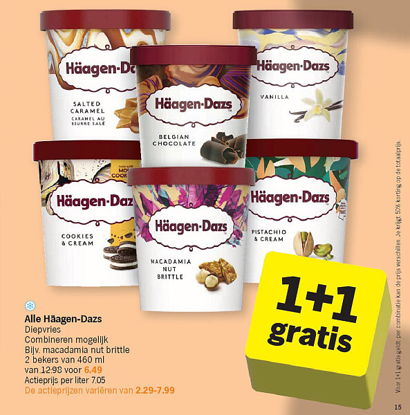 Alle Häagen-Dazs