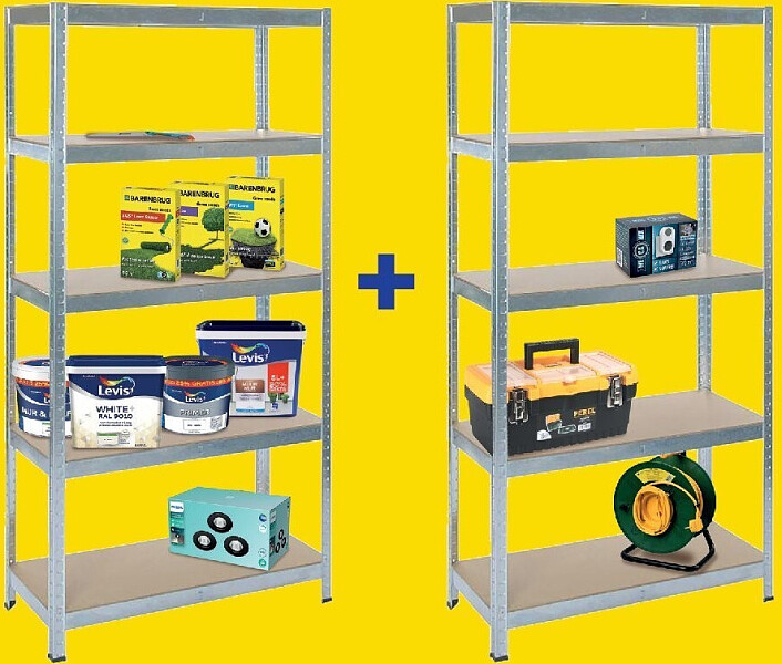 Rek Heavy Duty set van 2 rekken