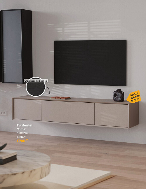 TV-Meubel Nordik b200cm