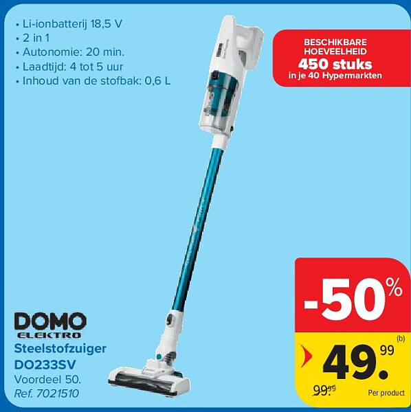 Steelstofzuiger DO233SV