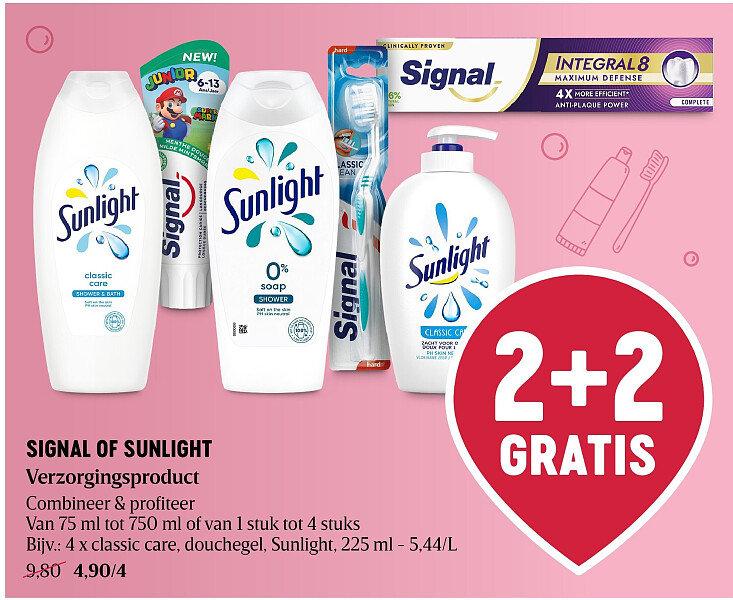 SIGNAL OF SUNLIGHT Verzorgingsproduct