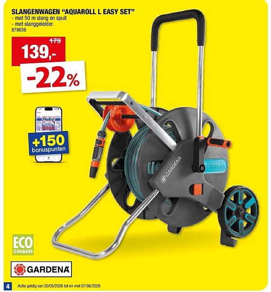 SLANGENWAGEN “AQUAROLL L EASY SET”