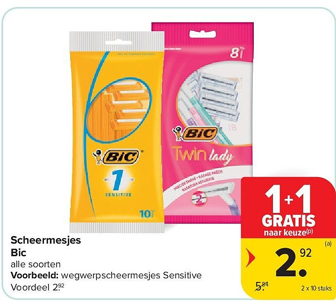 Scheermesjes Bic