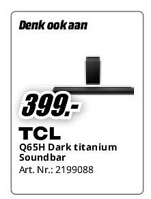 Q65H Dark titanium Soundbar