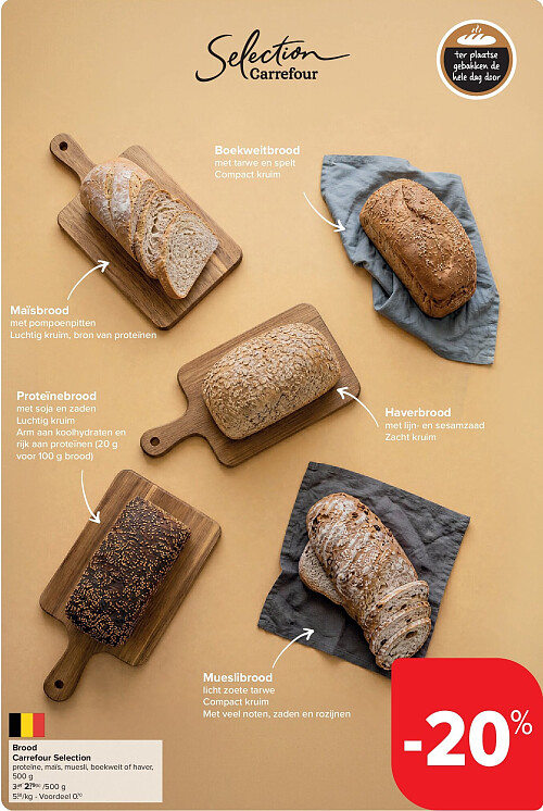 Brood Carrefour Selection