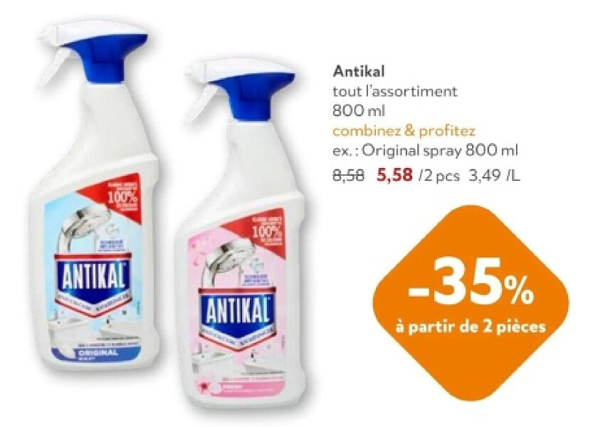 Antikal tout l'assortiment 800 ml