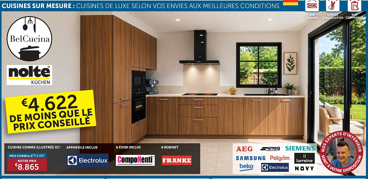 CUISINES SUR MESURE : CUISINES DE LUXE SELON VOS ENVIES AUX MEILLEURES CONDITIONS