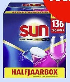 Sun Brilliant Shine All-in-1 halfjaarbox, 136 capsules