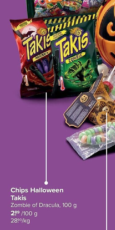 Chips Halloween Takis