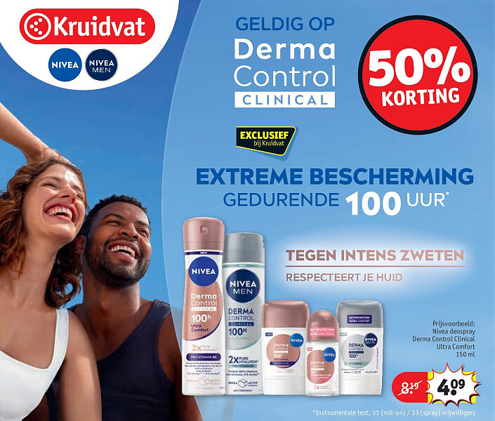Nivea deospray Derma Control Clinical Ultra Comfort 150 ml