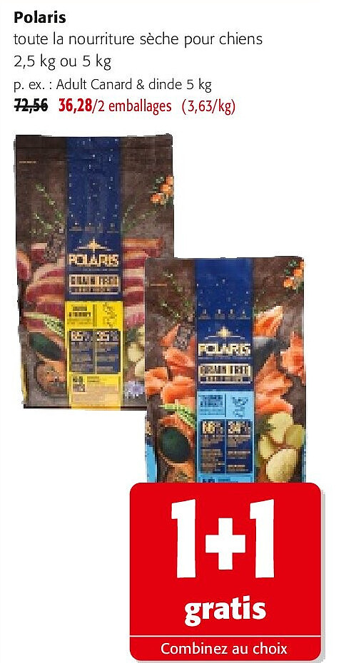 Polaris Adult Canard & dinde 5 kg