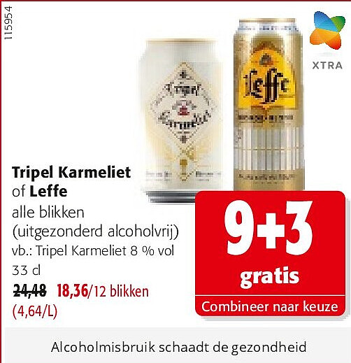 Tripel Karmeliet 8 % vol 33 cl