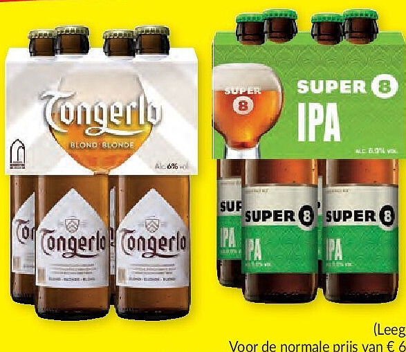 Tongerlo Blond / Super 8 IPA