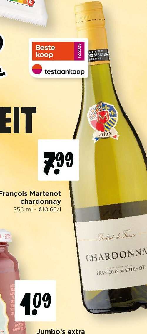 François Martenot chardonnay
