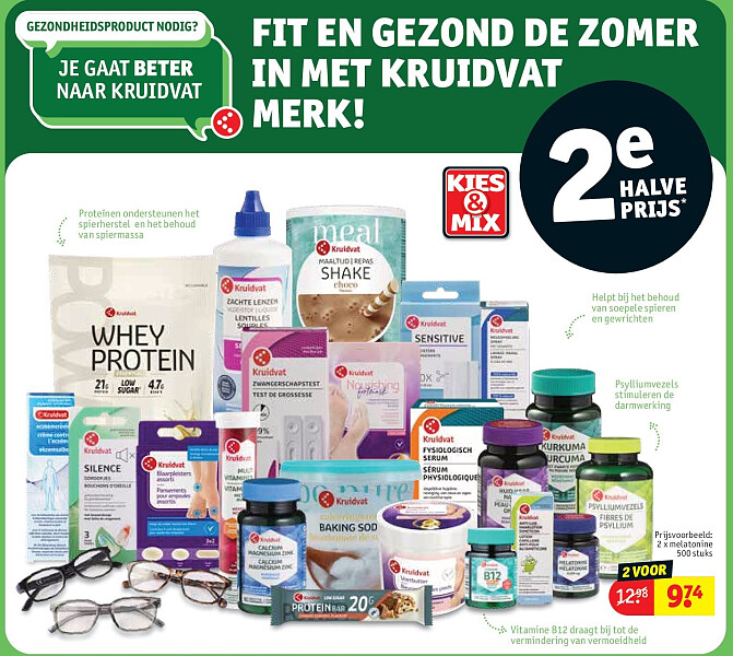 2 x melatonine 500 stuks