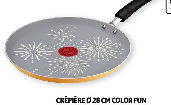 Crêpière Ø 28 cm Color Fun Tefal