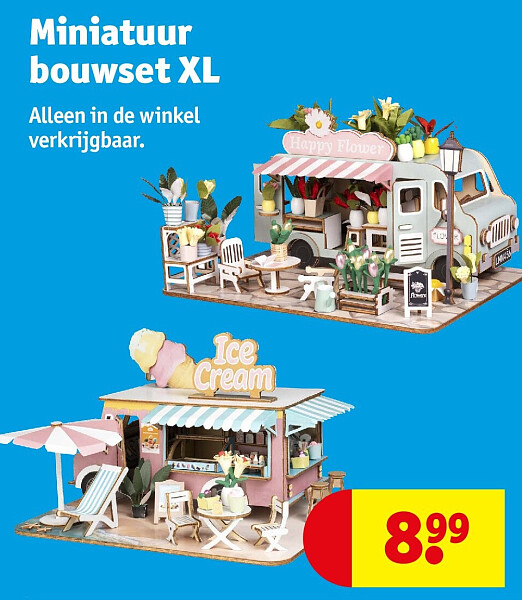 Miniatuur bouwset XL