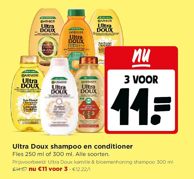 Ultra Doux shampoo en conditioner