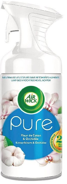 Désodorisant Airwick Fleur de coton & Orchidée 250 ml