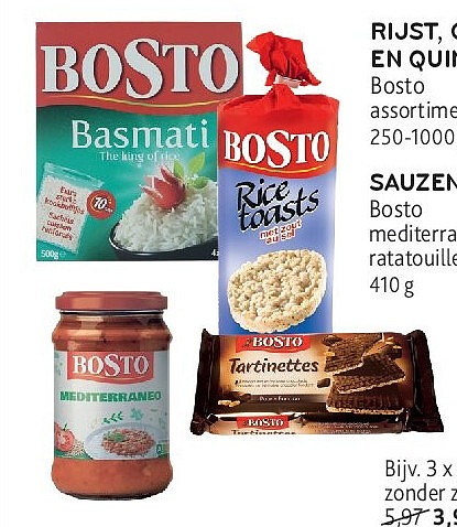 Bosto assortiment