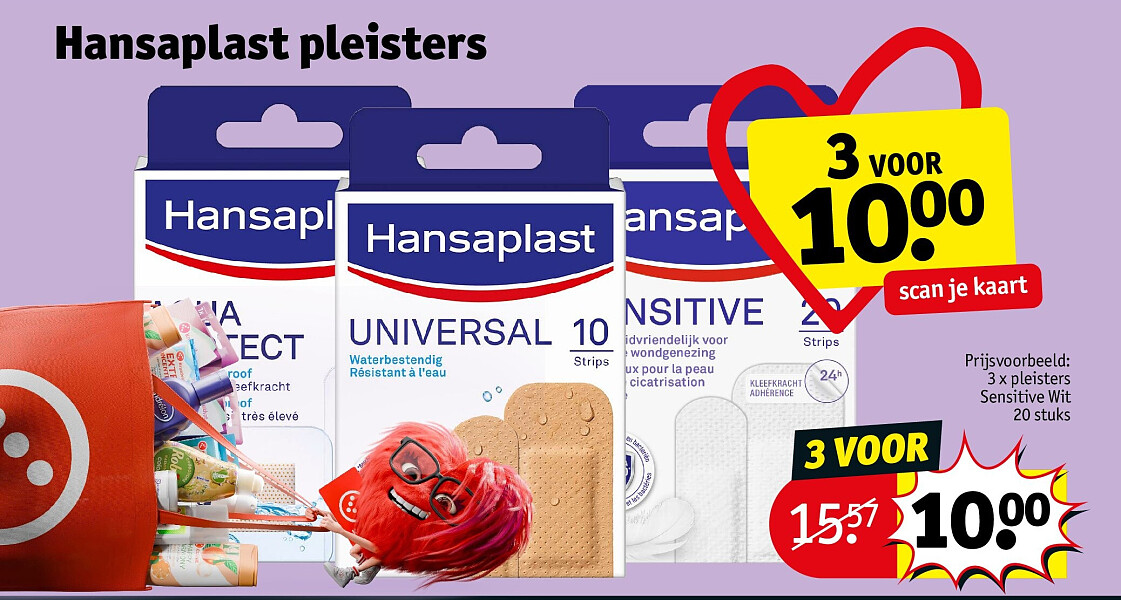 Hansaplast pleisters